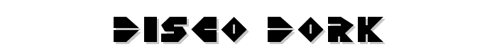 Disco Dork font